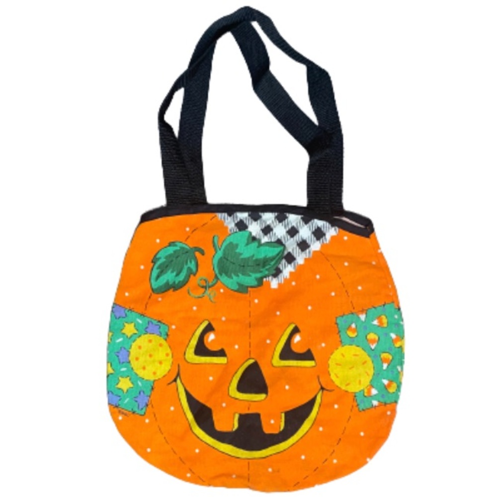 Vintage Halloween Spooky Cute Jack o Lantern Bag/Purse